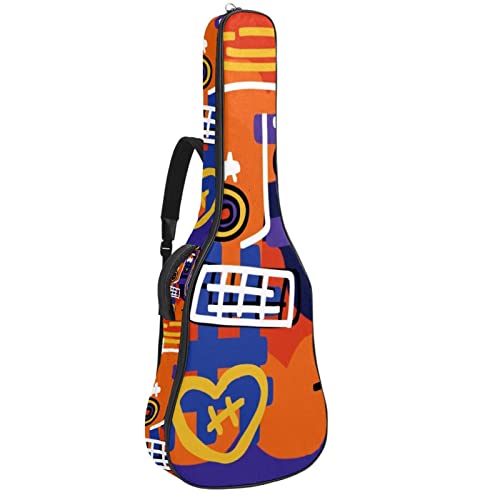 Housse de protection épaisse en éponge imperméable pour guitare acoustique, électrique, basse, guitare classique… - Les Beatles, Paul McCartney, John Lennon, RIngo Starr, George Harrison Housse de protection épaisse en éponge imperméable pour guitare acoustique, électrique, basse, guitare classique…