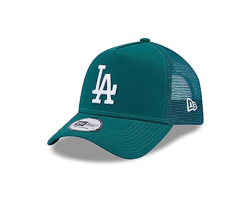 Casquette New Era verte Dodgers résolvant le problème de taille avec son attache