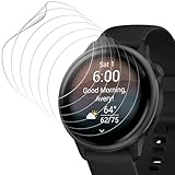 【Uniquement compatible avec Garmin Vivoactive 6】 La technologie de moulage 3D assure un ajustement précis et une couverture complète de chaque coin de l’écran de votre montre connectée.