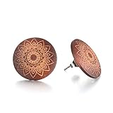 Material: Holz und Edelstahl - Größe: Durchmesser 20mm