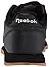 Reebok Mens Classic Leather Fashion-Sneakers, Black/Gum/Int, 11 Little Kid US