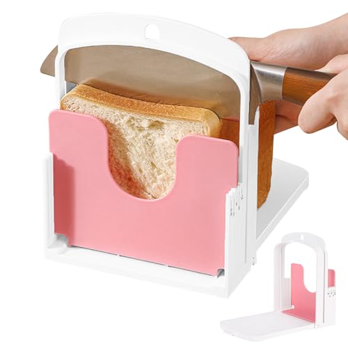 Affetta Pane - Tagliapane Manuale Pieghevole Con Guida, Affettatrice Manuale Portatile Per Tagliare Pane, accessory Da Cucina Per Tagliare Toast, Torte E paninis