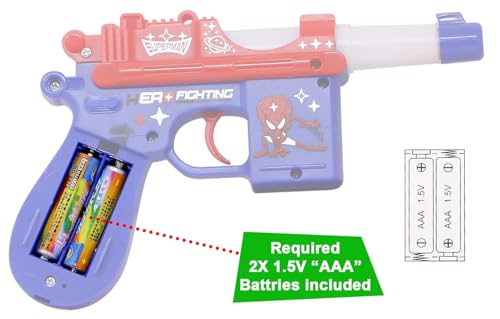 Image of Zest 4 Toyz Projector Toy Gun with Realistic Sound, Telescope and Light Effect | Musical Toy Gun for Kids, Assorted Colour