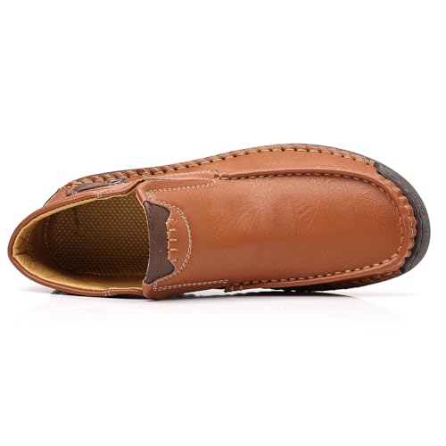 Image of Coramtty Mens Loafers Casual Slip on Shoes Business Moccasins Lightweight Refreshing Classic Slippers Walking Driving Travelling Outdoor