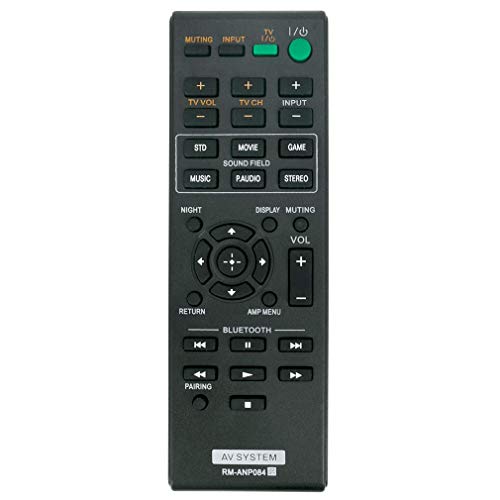 VINABTY Télécommande RM-ANP084 remplacée pour Le système AV Sony SA-CT260 HTCT660 SA-WCT260 HT-CT260H SA-CT260H Cover