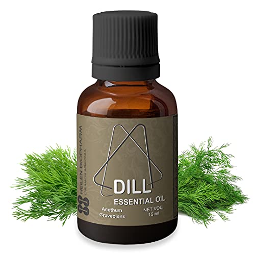 Image of Heilen Biopharm Dill Essential Oil For Overall Well Being Aromatic & Culinary Delight Digestive Support - 15 mL Per Bottle Pack of 1