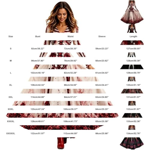 Halloween Dresses for Women Skeleton Dress Skull Rose Gothic Party Costume - image 4