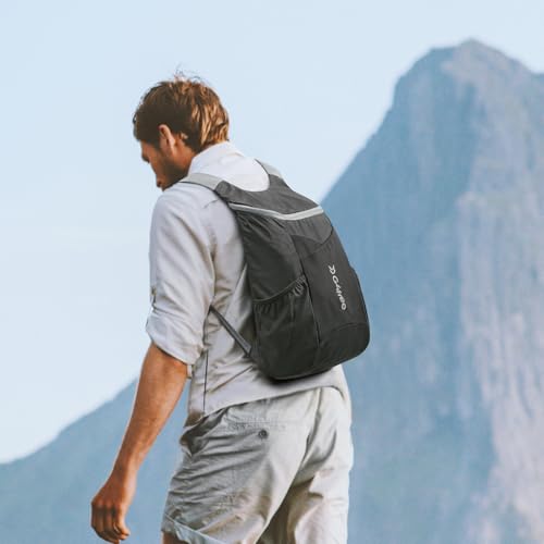 G4Free Ultraleichter Wanderrucksack, 11 l, kleiner faltbarer Wander-Tagesrucksack, lässige Outdoor-Tasche für Männer und Frauen