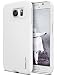 Galaxy S6 Case, Caseology® [Daybreak Series] Slim Fit Shock Absorbent Cover [White] [Slip Resistant] for Samsung Galaxy S6 - White
