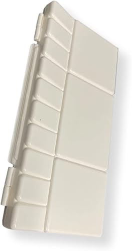 Miniatura 2 de AP049 - Paleta rectangular pequeña SM paleta de herramientas para acuarela, gouache, acrílico y pigmentos de pintura al óleo plástico de