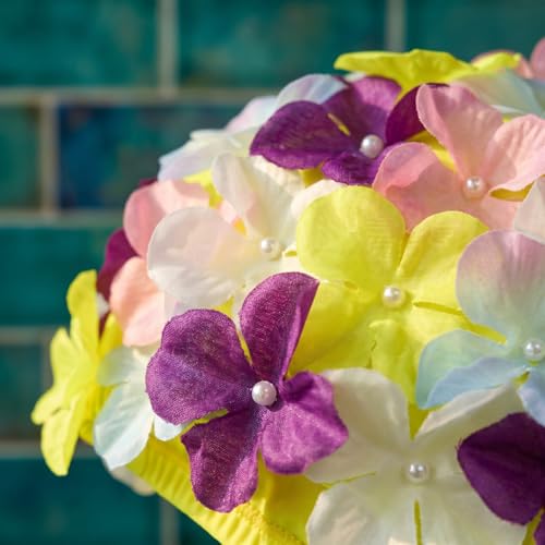 Bonnet de bain à fleurs pour ne plus serrer les cheveux longs - 2