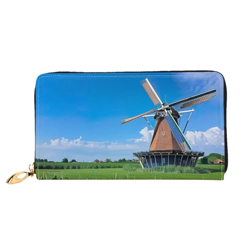 Portefeuille cuir anti-RFID Windmill pour bloquer le piratage - 2