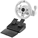 Mars Gaming MWH-RSXONE, Volante SimRacing, Zero Dead Zone e Rotazione 270°, Vibrazione DriveSense, Leva+Palette, Pedaliera XL, Poggiapiedi, PC|PS3|PS4|Xbox One|Xbox Series X-S|Switch|Switch 2, Bianco