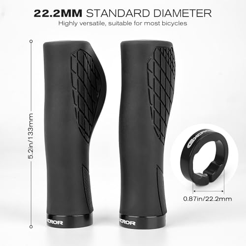 GXCROR Dual-Density Silicone Grips