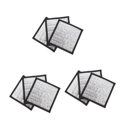 CIYODO 3sets Warm Environment for Pets Reptile Heating Pad Insulation Mat Pet Basking Platform 3pcs*3