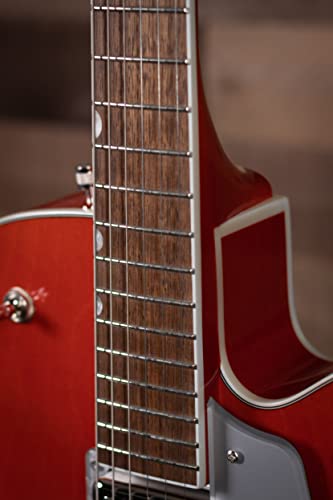 Gretsch G5420T Electromatic Classic Hollow Body 6-String Single-Cut Electric Guitar With Bigsby, Laurel Fingerboard, And Set-Neck Maple Neck (Right-Hand, Orange Stain) #TOP5