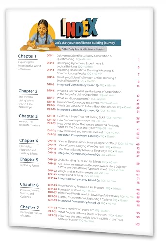 Image of Educart NCERT & CBSE Class 8 Science Curiosity One Shot Book 2026 | Reference Guide and Practice Workbook with Pull-Out Sheets for 2026-27
