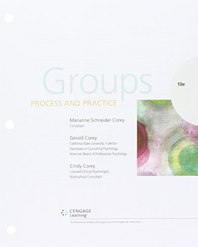 Bundle: Groups: Process and Practice, Loose-Leaf Version, 10th + MindTap Counseling, 1 term (6 months) Printed Access Card Epub