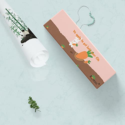 Vinilos decorativos de pared con pandas en bambú miniatura 5