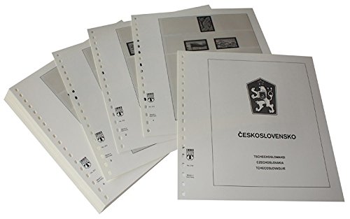 Feuilles Tchécoslovaquie 1968-1971 LINDNER Das Original philatélie