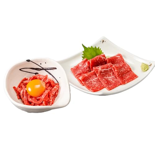 山形牛 ユッケ・牛刺しセット 生食用 牛刺し ユッケ ブランド牛 黒毛和牛 和牛 tf-gnyss2 ※沖縄・離島への配送不可