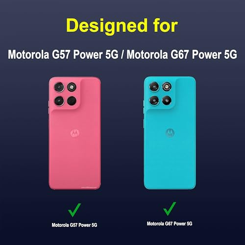 Image of amazon basics Back Case Cover for Motorola G57 Power 5G | Compatible for Motorola G57 Power 5G Back Cover | Liquid Silicon Magic Case with Camera Protection | Sapphire