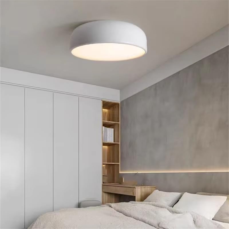 Ceiling Lamp for Bedroom Round Minimalist Dining Light Kitchen Island Living Room Bedroom LED Study Office Light,for Entryway Living Room
