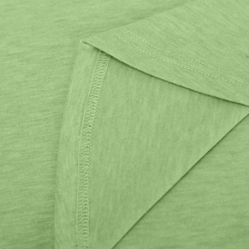 Boys Girls Long Sleeve T Shirts Kids V-Neck Fashion Spring Tops Solid Color Tees 3-14 Years4