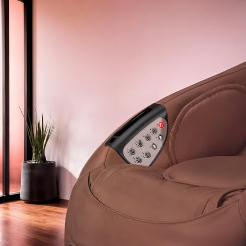 GLOBAL RELAX® | GURU Massage- und Entspannungssessel I Braun | 3 Massage-Modi | Luft-Vorprothesen-Funktion | 2D-Surround-Sound | Massagesessel mit Bluetooth I USB-System – Bild 8