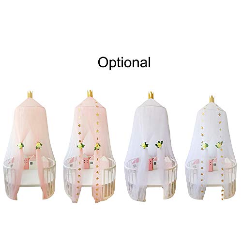 2 pacotes, Tomshin Adereços Cama Dossel Cúpula Decoração para Casa Fotografia Interior Leitura Recan