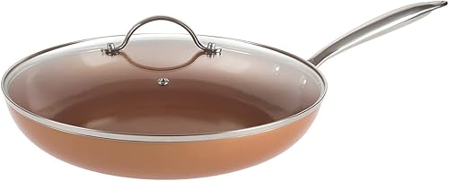 Classic Cuisine 82-kit1057antiadherente sartén sartén parrilla mango allumi-shield finish-oven y lavaplatos utensilios de cocina con calor seguro de