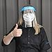 Produktbild MedX5 (Upgrade 2020) 20x Gesichtsschutz,Visier aus Kunststoff, Face Shield, Visier zum Schutz vor Flüssigkeiten, Gesichtsvisier für Mund Nase, Schutzschild mit verstellbarem Gummiband