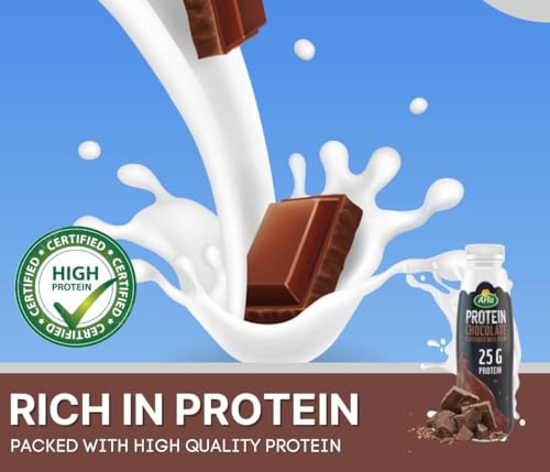 Priceless Discounts Online Chocolate Protein Milkshake 482ml (Pack of 8) Breakfast Protein Shake Post Workout Recovery Drink Protein | Protein Drinks Ready To Drink | Protein Shake Chocolate - Image 3