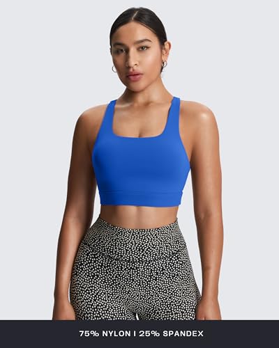 Image of Aoxjox Women's Workout Sports Bras High Impact Fitness Training Gym Khloe Bra Yoga Crop Tank