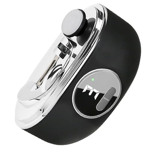 Coupe-ongles électrique silencieux à double lame pour une taille fine