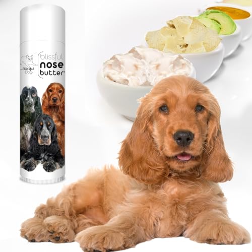 Image of The Blissful Dog English Cocker Spaniel Unscented Nose Butter - Dog Nose Butter, 0.50 Ounce