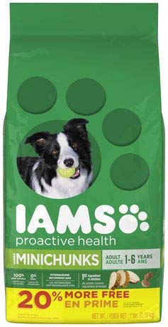 Iams Proactive Health Adult MiniChunks Chicken Flavor Dry Dog Food (Pack of 2)