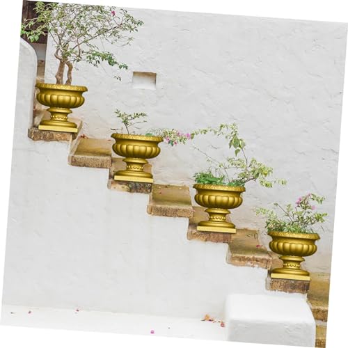 Moule pour pot de fleurs en ciment au design géométrique européen
