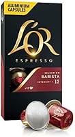 L'Or - Capsule Caffè Espresso Barista - 100 Capsule in Alluminio - Intensità 13 - Compatibili con Macchine Nespresso