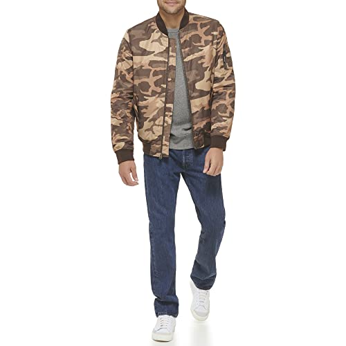 Image of Levi's Men's Flight Satin Unfilled Ma-1 Bomber