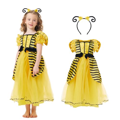 Disfraz Infantil Abeja Niñas Amarillo
