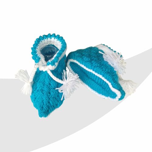 Image of Woolen socks /Baby's Woollen Socks Kids woolen Socks for new Born(Multicolor, 3-6 Months) Pack of 3
