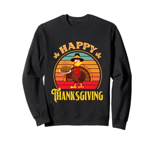Happy Thanksgiving 2025 Turkey Family Kids pijama turquesa camisola