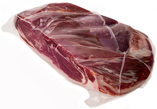 Serrano Schinken Entbeint & Poliert (Vorderschinken) ca. 1 Kg - 100% Naturbelassen mit Meersalz aus dem Mittelmeer Jamonprive