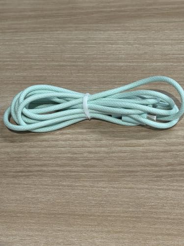 Image of LISEN USB C to USB C Cable, 240W PS /2 Fast Charging Cable (6.6FT+6.6FT) | 2-Pack, Light Green | USBC Cable for iPhone 17 /16 /15 Pro Max, iPad Pro /Air, MacBook Pro /Air, Galaxy S26 Ultra, Laptop