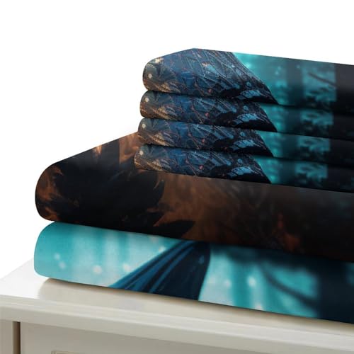 Parure de lit loup 3D transformez la chambre de votre ado avec ce set de couette