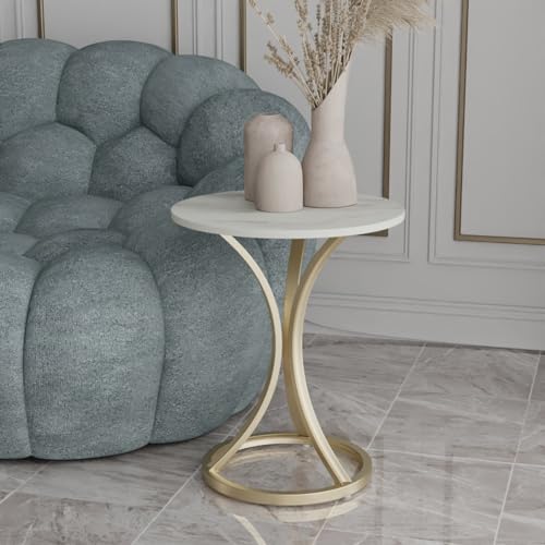 Table basse en marbre compacte pour optimiser les petits salons - 4