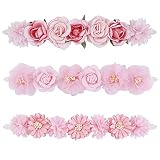 BFNAAgirl Flower Headband for Baby Girl Elastic Baby Floral Headbands Crown Hairbands Hair Accessori