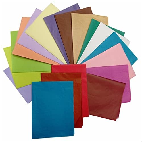 Ambey Papers LLP 15 Sheets of Tissue Paper/Kite Paper/Packaging Paper