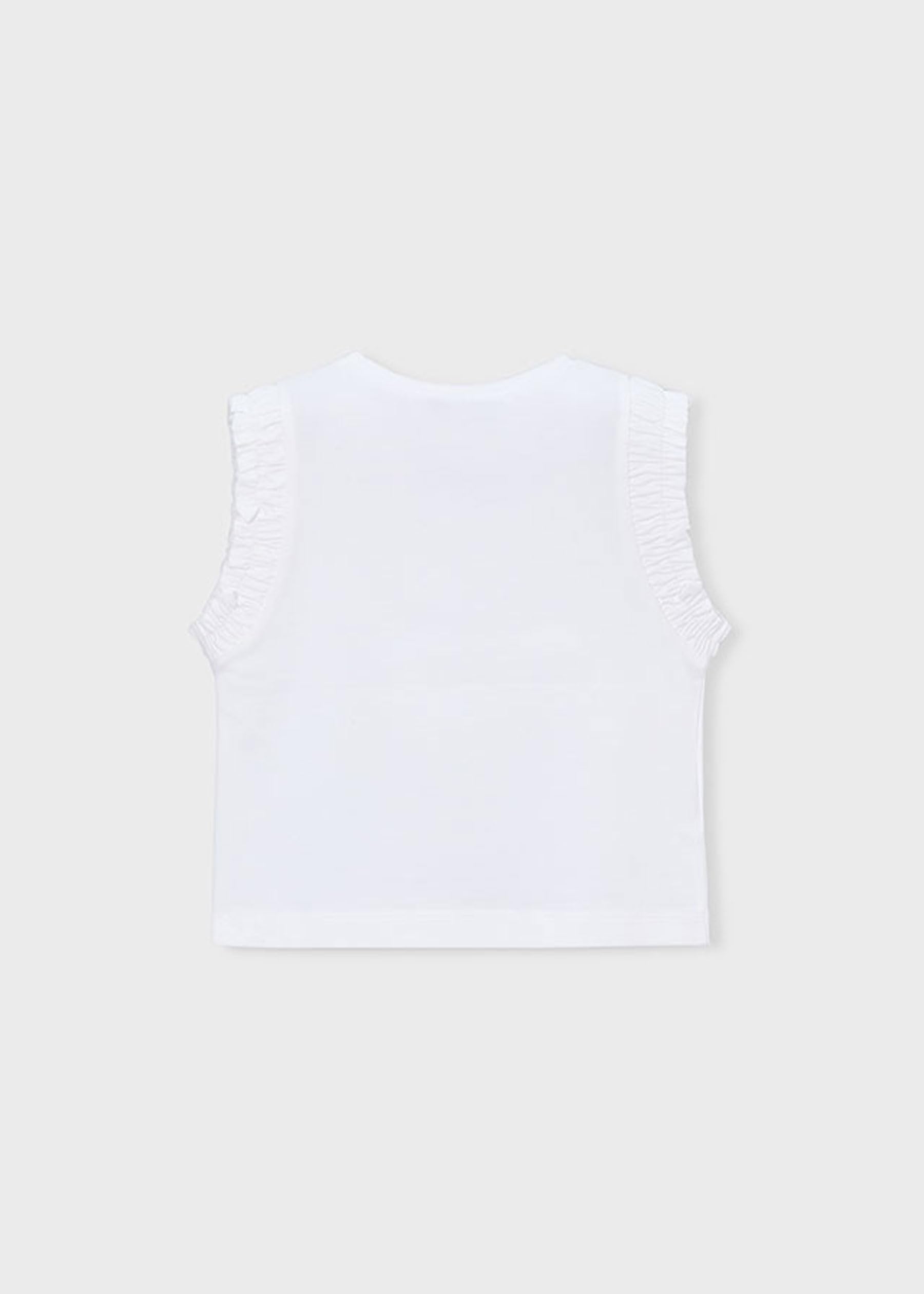 Mayoral Top Bambina - Bianco 3023 40